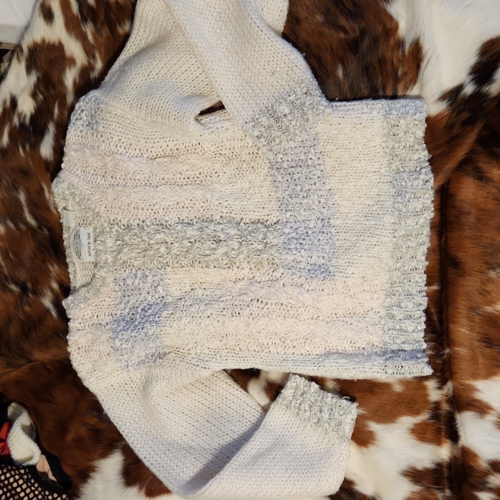 $12 Add On Vintage Andrew St. John Hand Knitted Sweater Sz Sm